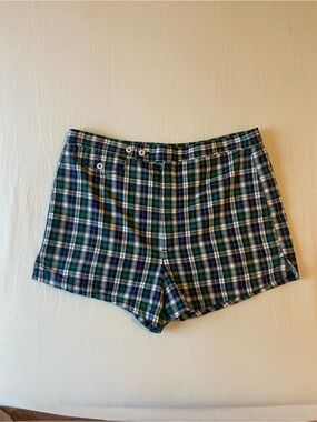 Vintage Plaid Shorts
